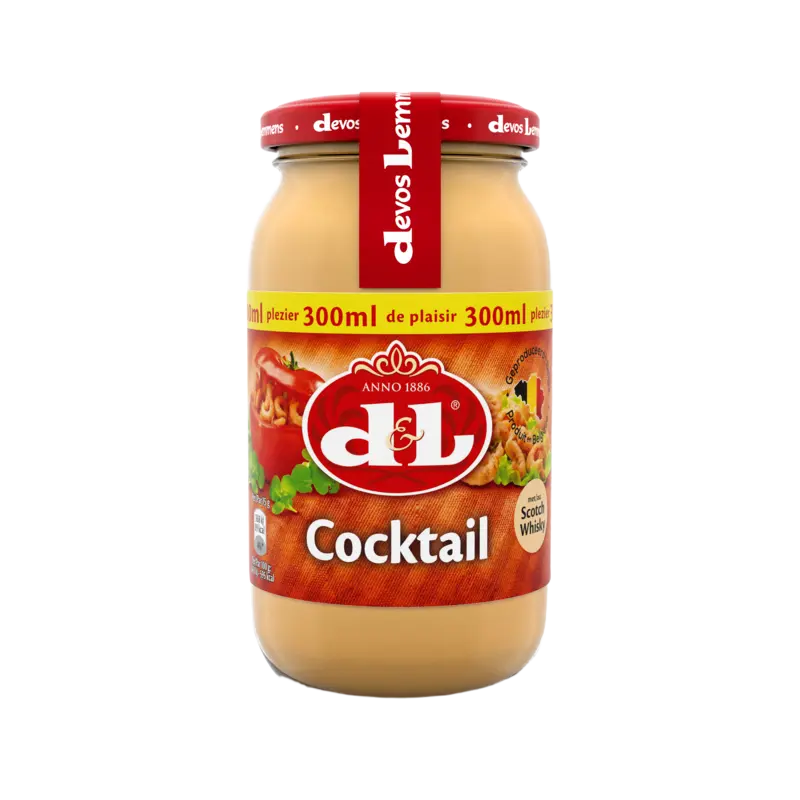 D&L Cocktail whiskey saus bel