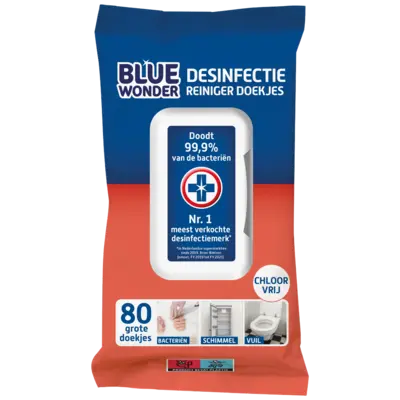 pdp-image-Blue Wonder Desinfectie reiniger doekjes