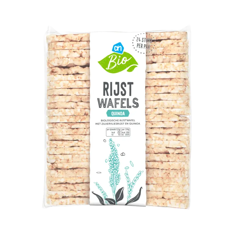 AH Biologisch Rijstwafels quinoa