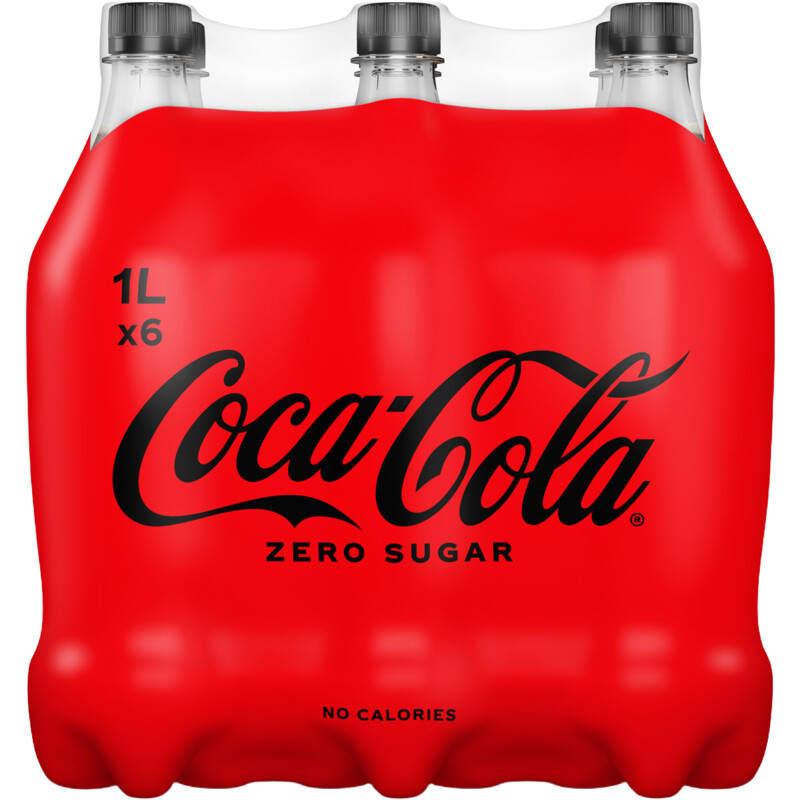 Een afbeelding van Coca-Cola Zero sugar 6-pack bel