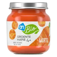 AH Biologisch Groentehapje wortel 4+