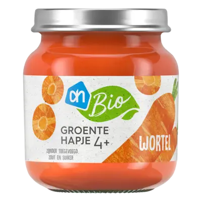 pdp-image-AH Biologisch Groentehapje wortel 4+