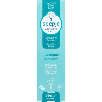 pdp-image-Seepje Handzeep eucalyptus & rozemarijn navul
