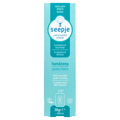 pdp-image-Seepje Handzeep eucalyptus & rozemarijn navul