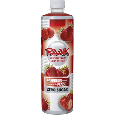 pdp-image-Raak Vruchtensiroop aardbeien zero sugar