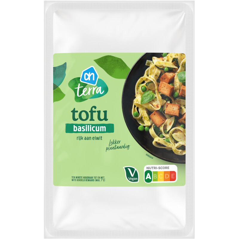 Een afbeelding van AH Terra Tofu basilicum