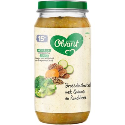 pdp-image-Olvarit Broccolischotel quinoa rundvlees 15m+