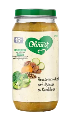pdp-image-Olvarit Broccolischotel quinoa rundvlees 15m+