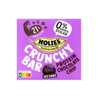 Holie's Crunchy bar protein chocolate chip