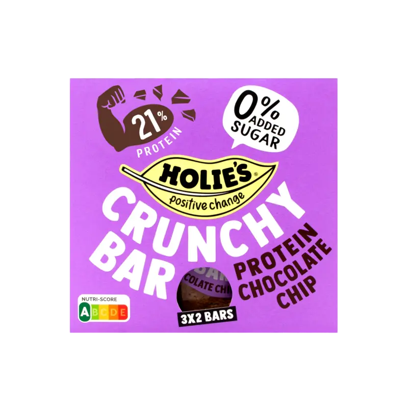 Holie's Crunchy bar protein chocolate chip