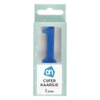 AH Kaars cijfer 1 kleur
