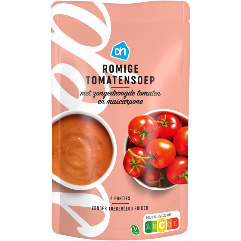 Een afbeelding van AH Romige tomatensoep