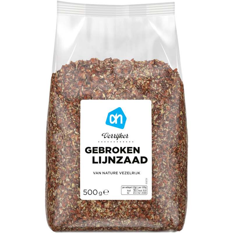 Een afbeelding van AH Verrijker gebroken lijnzaad