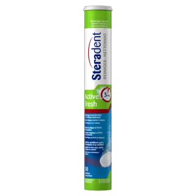 pdp-image-Steradent Kunstgebit reiniger active fresh