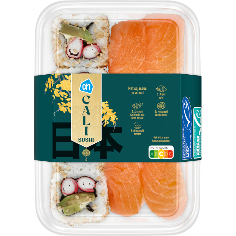 Een afbeelding van AH Sushi cali
