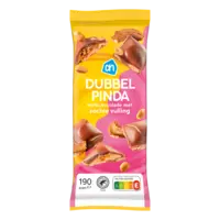 AH Reep melkchocolade dubbel pinda