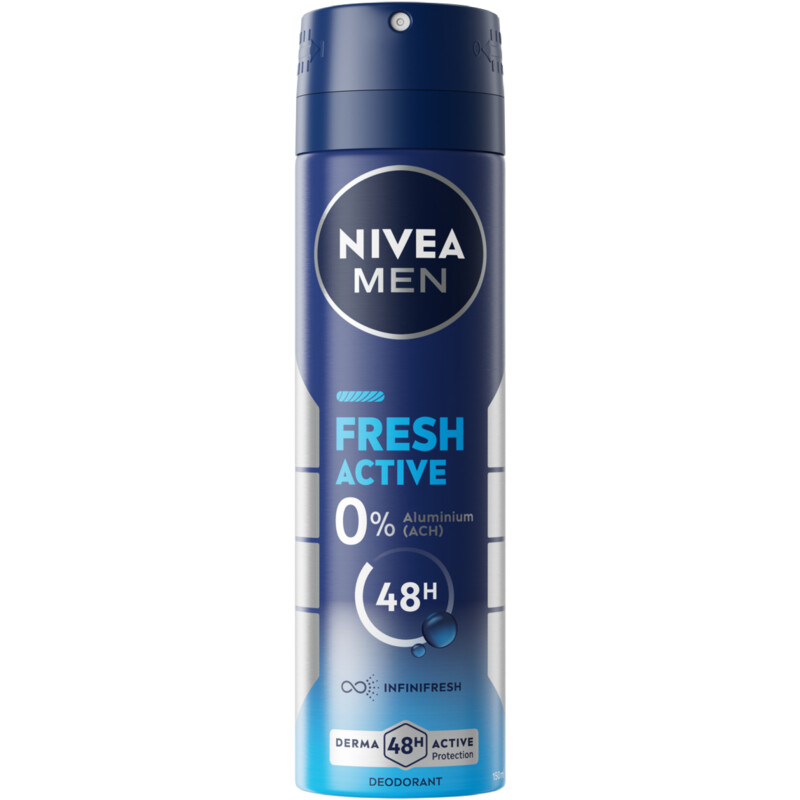 Een afbeelding van NIVEA Men fresh active deodorant spray