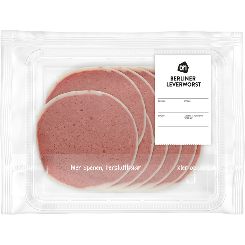 Een afbeelding van AH Berliner leverworst