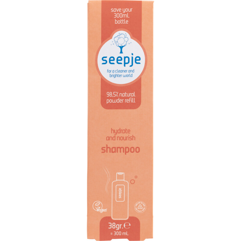 Een afbeelding van Seepje Shampoo hydrate and nourish navulling