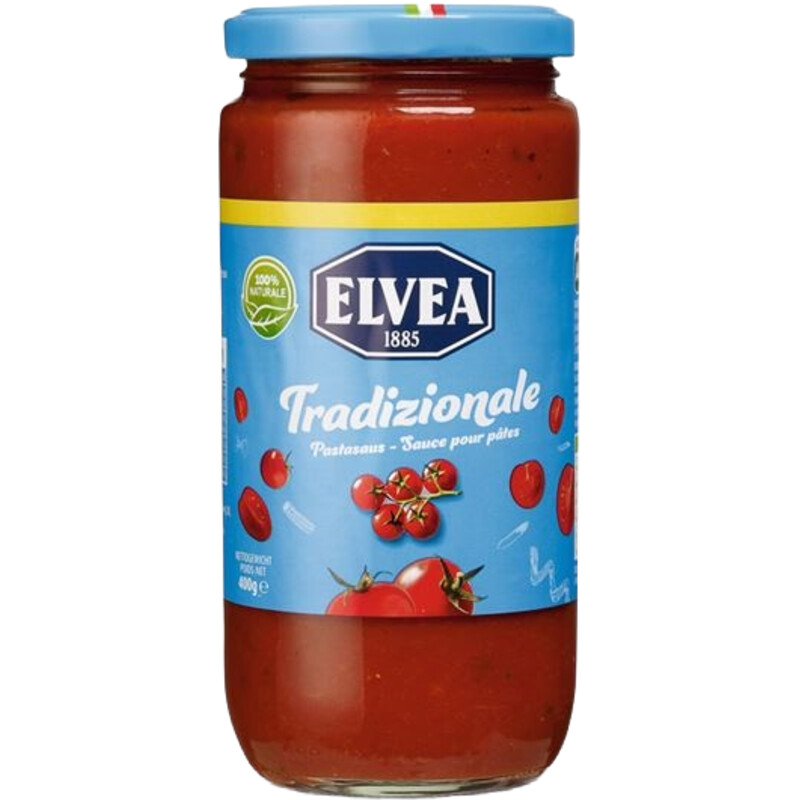 Een afbeelding van Elvea Pastasaus Tradizionale 400g bel