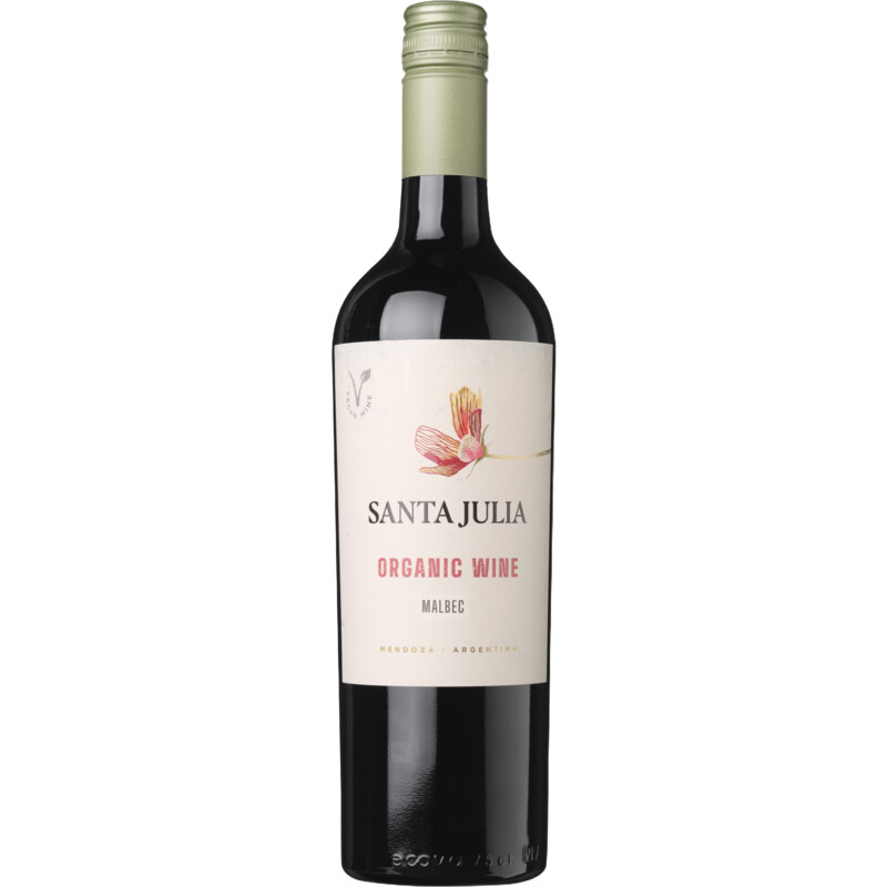 Een afbeelding van Santa Julia Malbec organic wiine