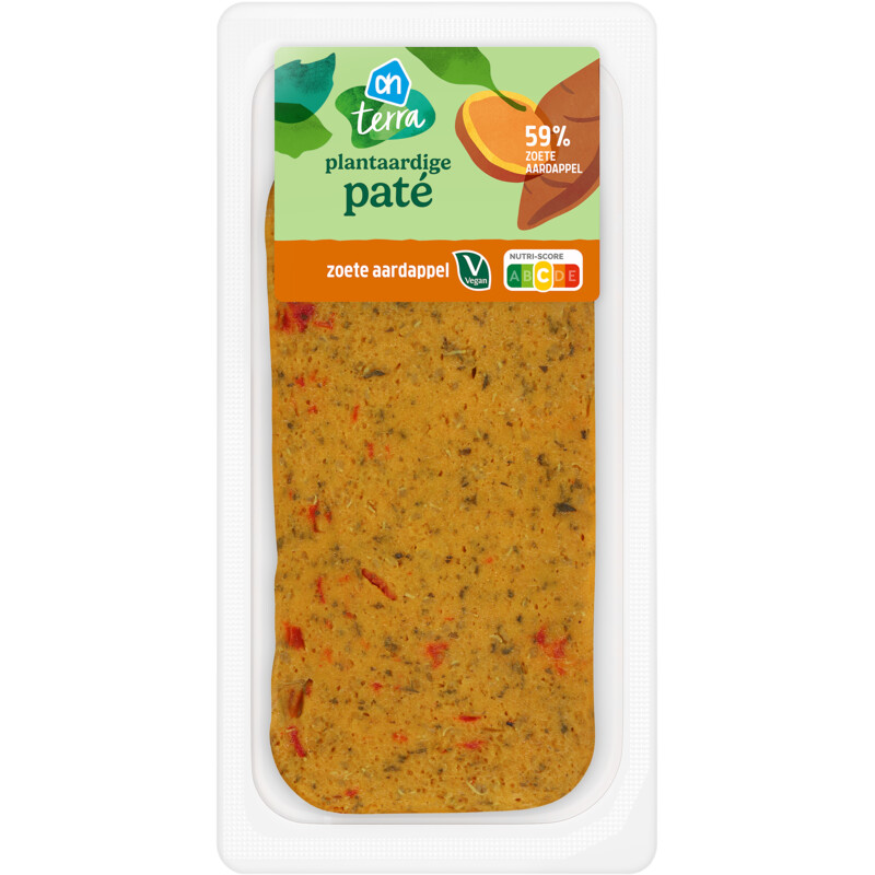 Een afbeelding van AH Terra Plantaardige paté zoete aardappel