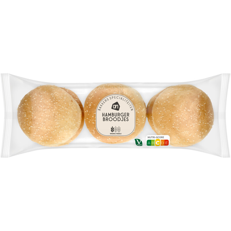 Een afbeelding van AH Hamburger broodjes