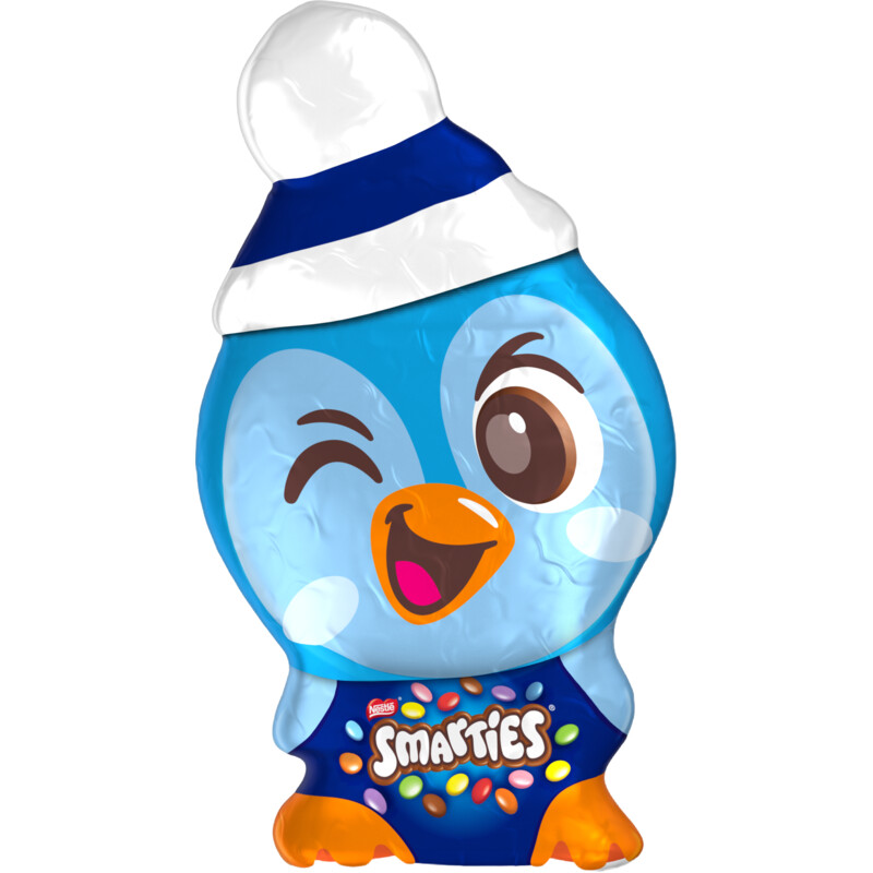 Een afbeelding van Smarties Melkchocolade pinguin