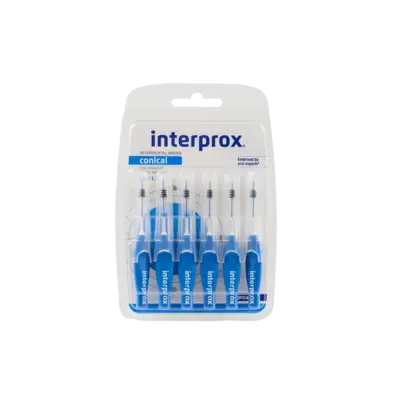 pdp-image-Interprox Premium Interdentale rager conical blauw