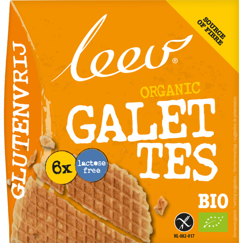 Een afbeelding van Leev Organic galettes