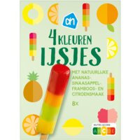 Een afbeelding van AH 4 kleuren ijsjes