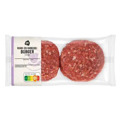 pdp-image-AH Rund- en varkensburger 4 stuks