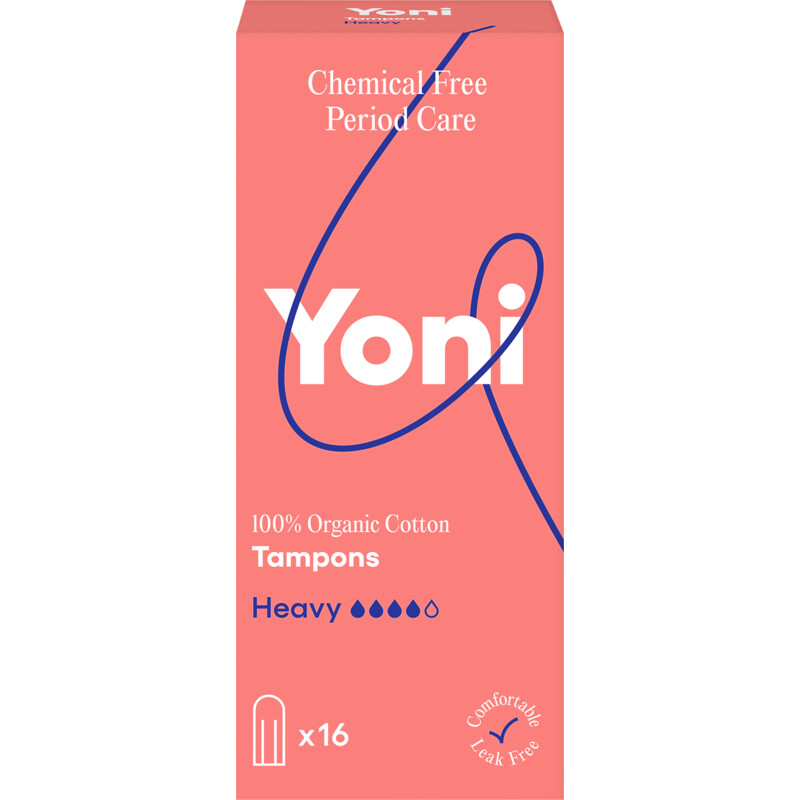 Een afbeelding van Yoni Tampons van biologisch katoen heavy