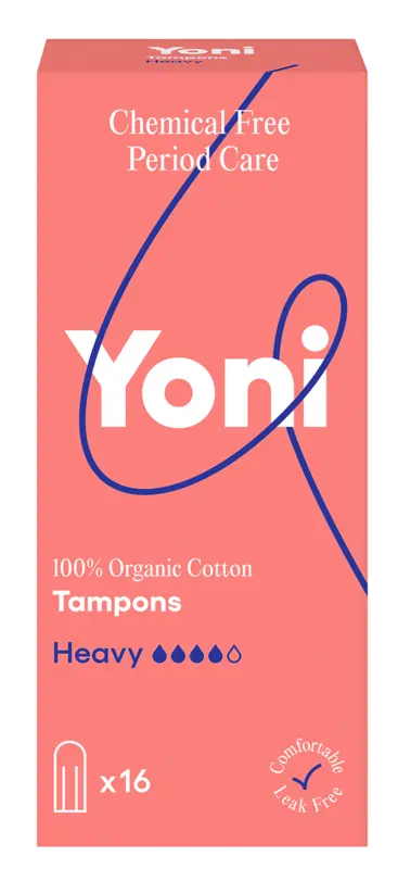 tampons heavy 100% biologisch katoen