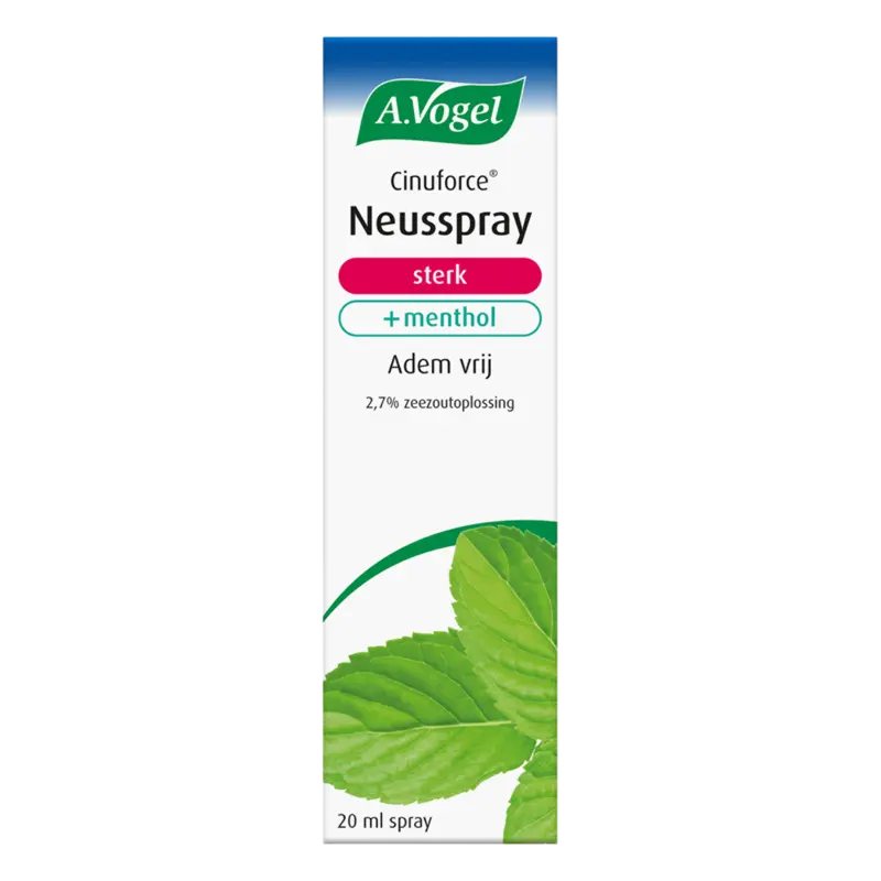 Cinuforce neusspray extra sterk menthol eucalyptus