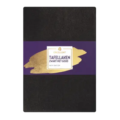 pdp-image-AH Excellent Tafellaken zwart goud