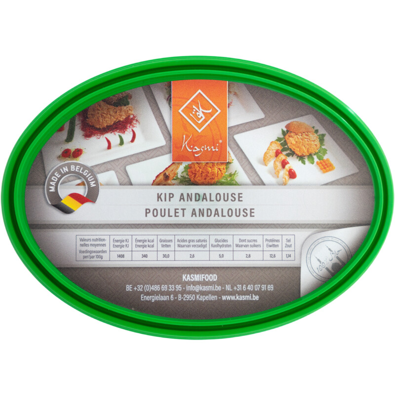 Een afbeelding van Kasmi Kip andalouse salade