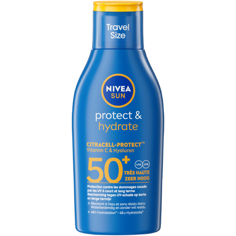 Een afbeelding van NIVEA Sun travelsize spf50