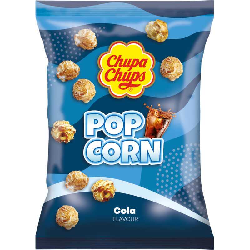 Een afbeelding van Chupa Chups Popcorn cola