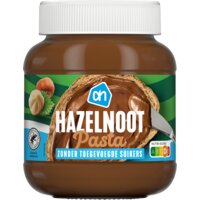 Een afbeelding van AH Hazelnootpasta zonder toegevoegde suiker