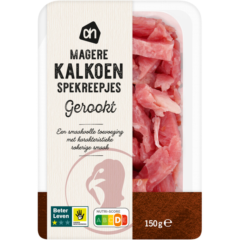 Een afbeelding van AH Magere spekreepjes kalkoen
