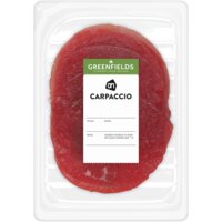 Een afbeelding van AH Greenfields Carpaccio
