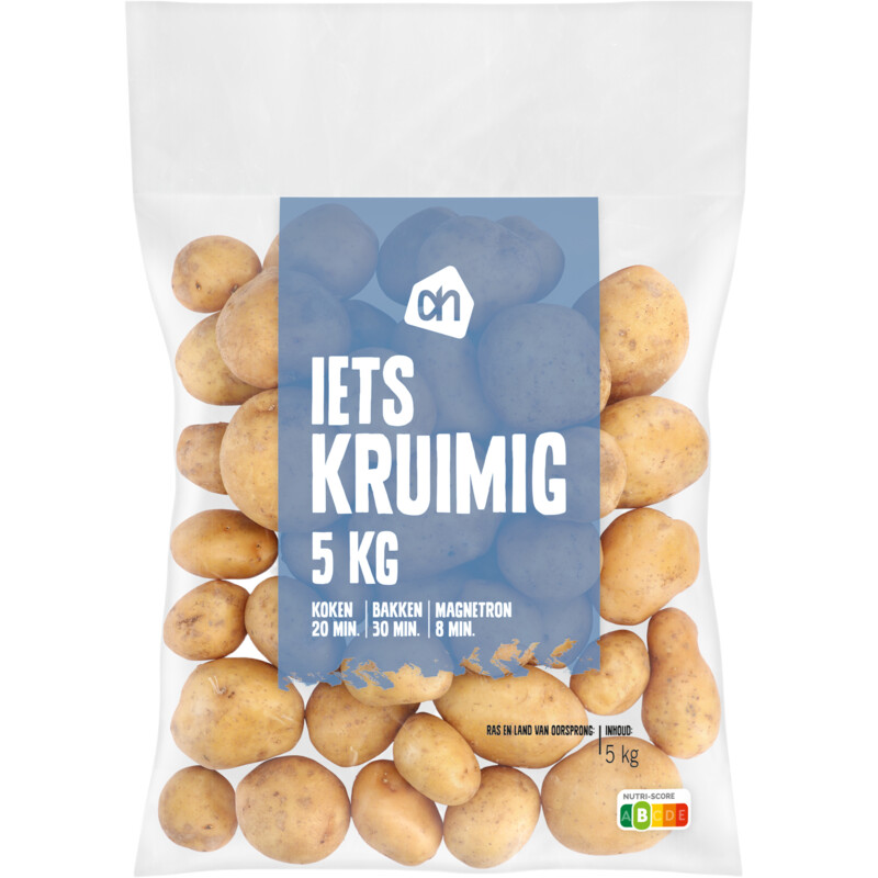 Een afbeelding van AH Aardappelen iets kruimig