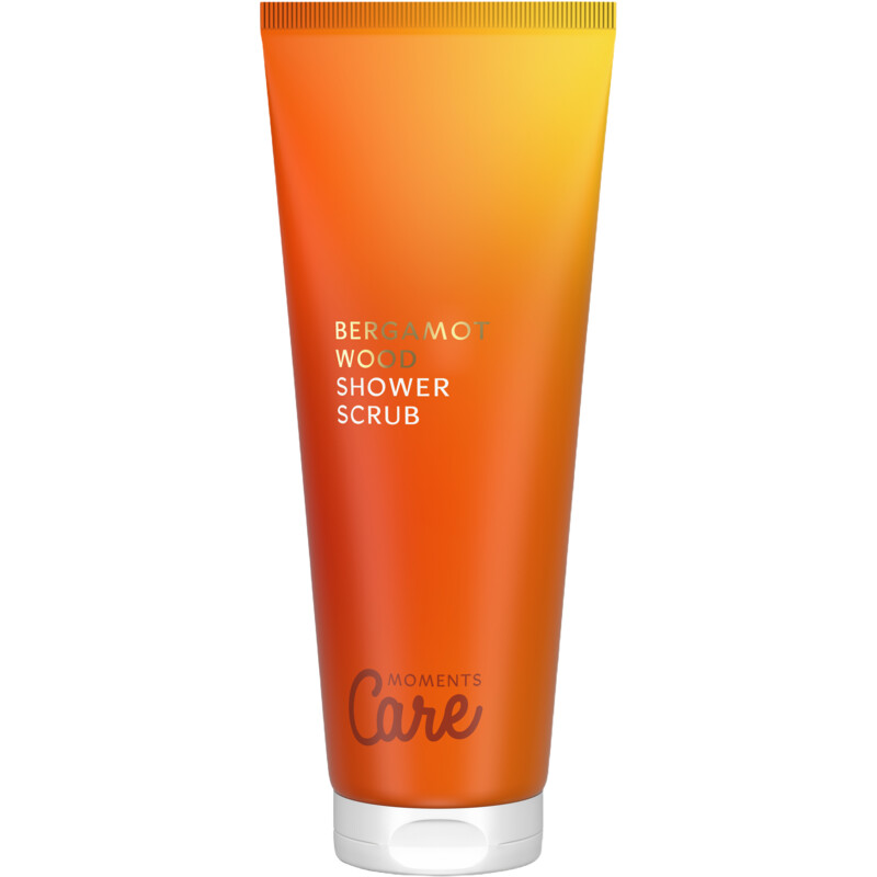 Een afbeelding van Care Moments Shower scrub bergamot wood
