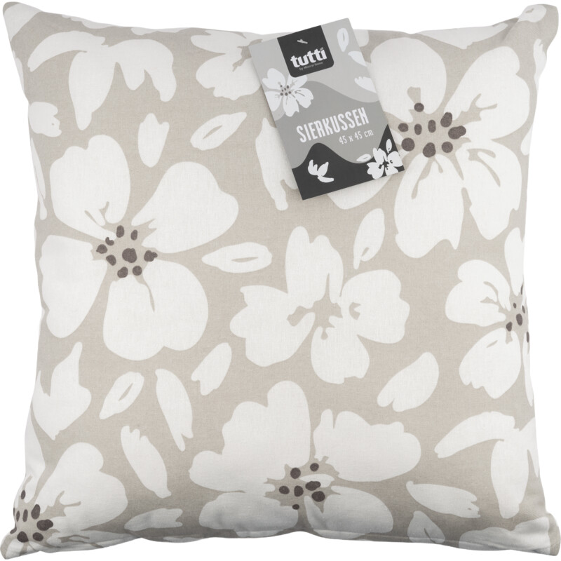 Een afbeelding van Tutti home Sierkussen bloemen