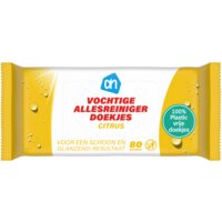 Een afbeelding van AH Vochtige allesreiniger doekjes citrus