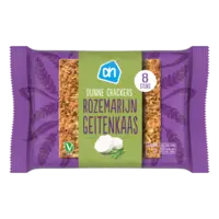 AH Dunne crackers rozemarijn geitenkaas