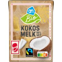 Een afbeelding van AH Biologisch Kokosmelk