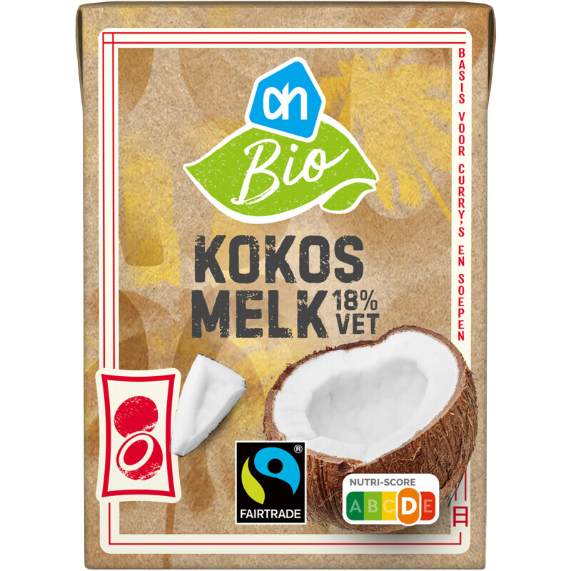 Een afbeelding van AH Biologisch Kokosmelk