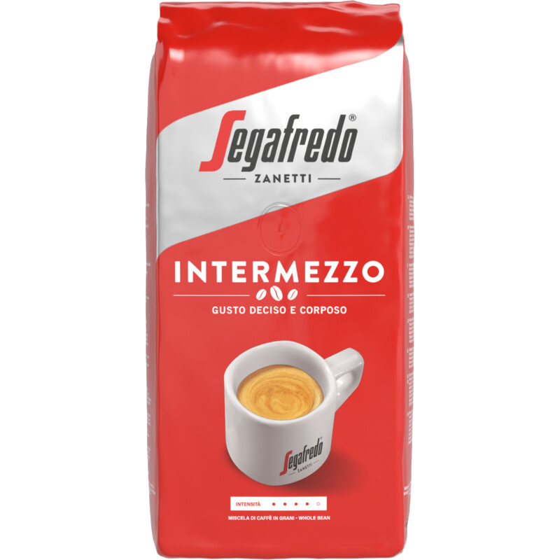 Een afbeelding van Segafredo Intermezzo bonen